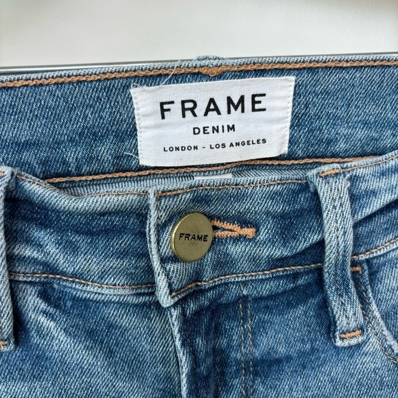 Frame Denim le Skinny de Jeanne Jeans Size 25 - Picture 2 of 7